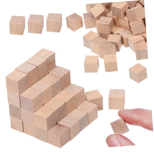 CORHAD 400Stücke Holzklötze Unbehandelte Holzwürfel Quadratische Bausteine für Kreativität und Basteln für DIY Projekte und Pädagogische Anwendungen CORHAD 400Stücke Holzklötze Unbehandelte Holzwürfel Quadratische Bausteine für Kreativität und Basteln für DIY Projekte und Pädagogische Anwendungen von CORHAD