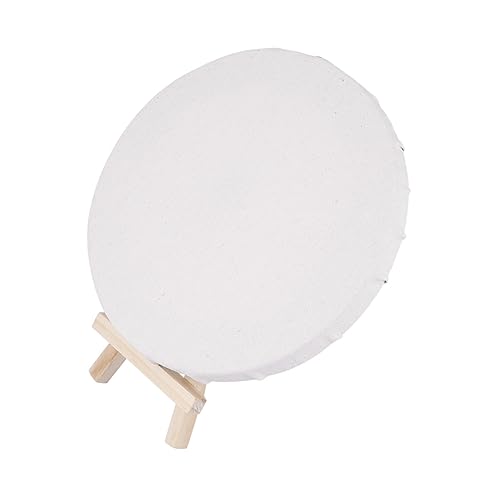 CORHAD 4Stücke Teiliges Künstler Leinwandrahmen Set Runde Leere Malbretter für Ölgemälde Mini Staffelei Holz für Studenten und DIY Projekte CORHAD 4Stücke Teiliges Künstler Leinwandrahmen Set Runde Leere Malbretter für Ölgemälde Mini Staffelei Holz für Studenten und DIY Projekte von CORHAD