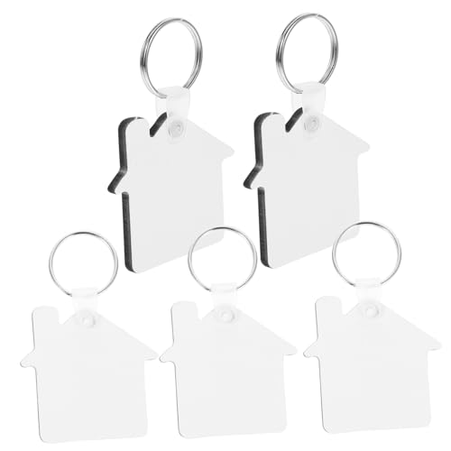 CORHAD 5 Stück DIY Sublimations schlüsselanhänger aus Robustem Material Blanko Schlüsselringe zum Bedrucken und Basteln Vielseitig für Geschenkanhänger Taschenanhänger und Dekoration CORHAD 5 Stück DIY Sublimations schlüsselanhänger aus Robustem Material Blanko Schlüsselringe zum Bedrucken und Basteln Vielseitig für Geschenkanhänger Taschenanhänger und Dekoration von CORHAD
