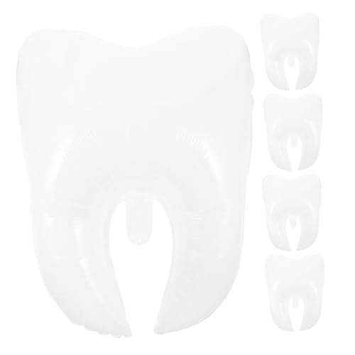 CORHAD 5 Stück Große Zahnform Luftballons aus Kunststoff Niedliche Partydekoration für Geburtstag Shower Hochzeit Vielseitig Verwendbar Leichte Anbringung an Wand Tür Decke CORHAD 5 Stück Große Zahnform Luftballons aus Kunststoff Niedliche Partydekoration für Geburtstag Shower Hochzeit Vielseitig Verwendbar Leichte Anbringung an Wand Tür Decke von CORHAD