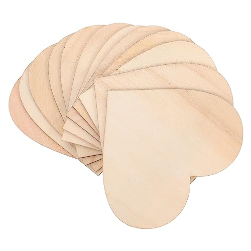 CORHAD 50 Stück Herzförmige Holzscheiben Diy Holzstücke für Kreative und Bastelprojekte Malunterlage für Eltern Aktivitäten Glatte Oberfläche zum Gestalten und Bemalen CORHAD 50 Stück Herzförmige Holzscheiben Diy Holzstücke für Kreative und Bastelprojekte Malunterlage für Eltern Aktivitäten Glatte Oberfläche zum Gestalten und Bemalen von CORHAD