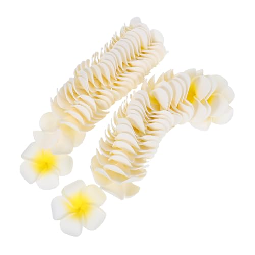 CORHAD 50 Stück Künstliche Hawaiianische Plumeria Blumen Weiß Realistische EVA Blüten für DIY Haarkränze Hochzeits und Strandparty Dekoration Langlebig und Farbecht CORHAD 50 Stück Künstliche Hawaiianische Plumeria Blumen Weiß Realistische EVA Blüten für DIY Haarkränze Hochzeits und Strandparty Dekoration Langlebig und Farbecht von CORHAD