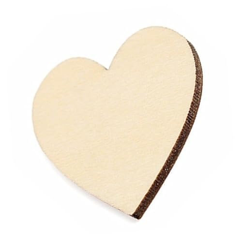 CORHAD 50 Stück Natürliche Holzherzen mit Rinde Unbemalte Birkenholzscheiben für DIY Basteln Umweltfreundliche Holzrohlinge zum Bemalen und Dekorieren CORHAD 50 Stück Natürliche Holzherzen mit Rinde Unbemalte Birkenholzscheiben für DIY Basteln Umweltfreundliche Holzrohlinge zum Bemalen und Dekorieren von CORHAD