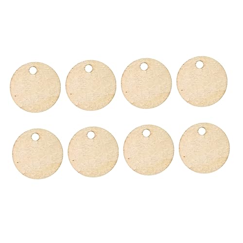 CORHAD 50 Stück Runde Holzscheiben mit Loch Unbehandelte Holzstücke zum Basteln Bemalen Gravieren DIY Dekoration für Zuhause Geschenkanhänger und Handwerksprojekte CORHAD 50 Stück Runde Holzscheiben mit Loch Unbehandelte Holzstücke zum Basteln Bemalen Gravieren DIY Dekoration für Zuhause Geschenkanhänger und Handwerksprojekte von CORHAD