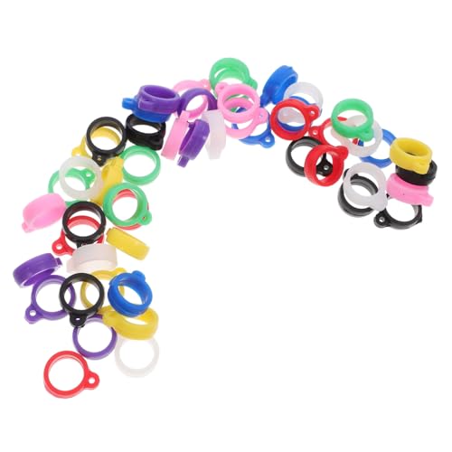 CORHAD 50 Stück Silikonringhalterung Schmuck Biegeringe Schlüsselanhänger Ring Schlüsselband Stifthalter Gummi Stifthalter Dicke Biegeringe Schlüsselring Silikon CORHAD 50 Stück Silikonringhalterung Schmuck Biegeringe Schlüsselanhänger Ring Schlüsselband Stifthalter Gummi Stifthalter Dicke Biegeringe Schlüsselring Silikon von CORHAD