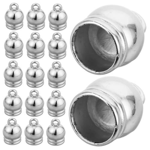 CORHAD 50 Stück Teiliges Electroplattierte Quastenkappen Abschlussquasten Zubehör Hochwertige Quastenstopper für DIY Schmuckherstellung Trendige Quastenendkappen mit Innendurchmesser CORHAD 50 Stück Teiliges Electroplattierte Quastenkappen Abschlussquasten Zubehör Hochwertige Quastenstopper für DIY Schmuckherstellung Trendige Quastenendkappen mit Innendurchmesser von CORHAD