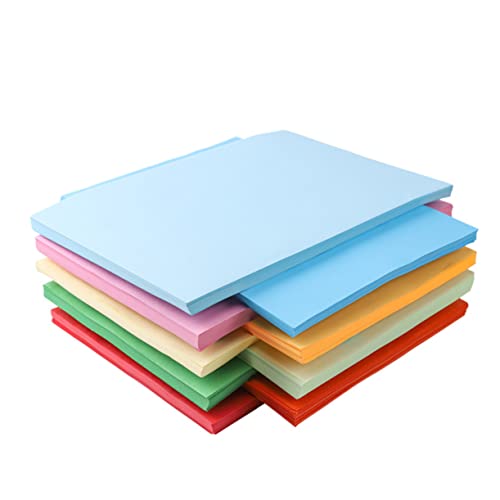 CORHAD 500 Stück Buntes Origami Papier Handwerkspapier für Farben Bastelmaterial für Kindergarten und Kreative DIY Projekte von CORHAD