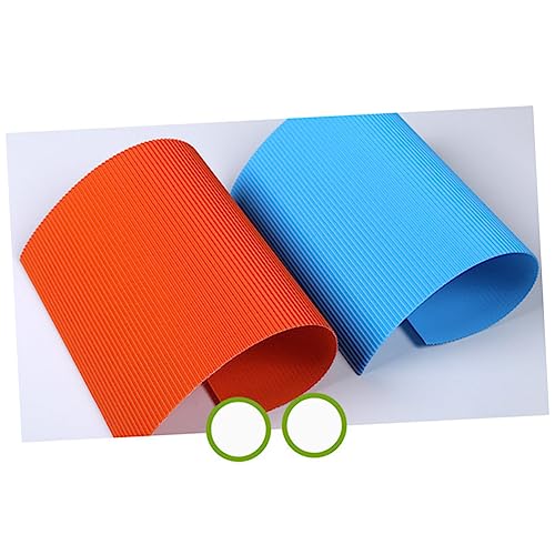 CORHAD 56Stücke DIY Bastelpapier Wellpappe Bunten Farben für Kreative Projekte Faltbares Papier für Origami und Geschenkverpackungen CORHAD 56Stücke DIY Bastelpapier Wellpappe Bunten Farben für Kreative Projekte Faltbares Papier für Origami und Geschenkverpackungen von CORHAD