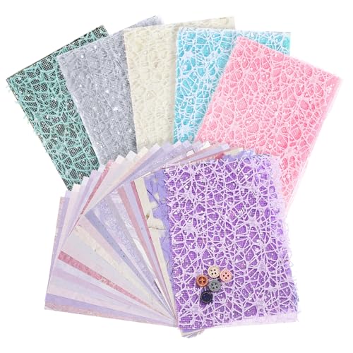 CORHAD 6 Sätze Strukturiertes Scrapbook-papier Vintage Spitze Mesh Bastelpapier für DIY Junk Journal Notizbuch Dekoration Vielseitig Einsetzbar für Planer Karten und Kreative Projekte CORHAD 6 Sätze Strukturiertes Scrapbook-papier Vintage Spitze Mesh Bastelpapier für DIY Junk Journal Notizbuch Dekoration Vielseitig Einsetzbar für Planer Karten und Kreative Projekte von CORHAD