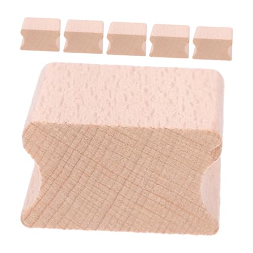 CORHAD 6 Stück Teiliges Buchenholz Blanko stempel mit Gerilltem Design für DIY Scrapbooking Bastelprojekte Langlebig Komfortabel für Individuelle Stempelherstellung und Kreative CORHAD 6 Stück Teiliges Buchenholz Blanko stempel mit Gerilltem Design für DIY Scrapbooking Bastelprojekte Langlebig Komfortabel für Individuelle Stempelherstellung und Kreative von CORHAD