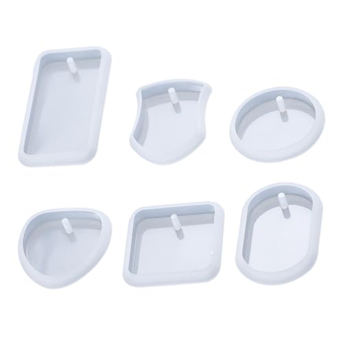 CORHAD 6 Stück Teiliges Silikon Schlüsselanhänger Formen Tiefes Gießform Design Langlebig und Kompakt für DIY Epoxidharz Schmuck Schlüssel und Rucksackanhänger Familienfreundliches CORHAD 6 Stück Teiliges Silikon Schlüsselanhänger Formen Tiefes Gießform Design Langlebig und Kompakt für DIY Epoxidharz Schmuck Schlüssel und Rucksackanhänger Familienfreundliches von CORHAD