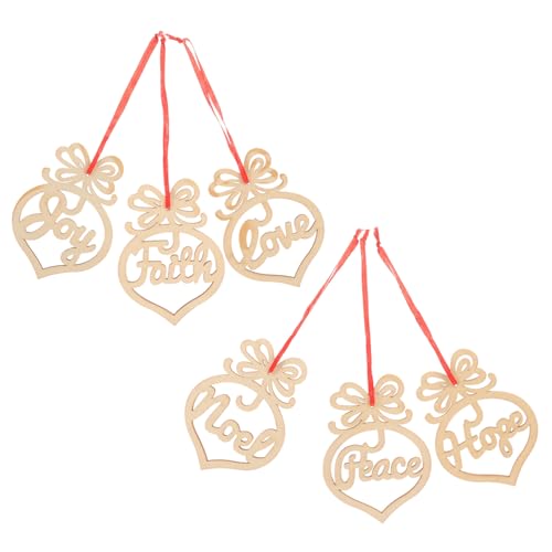 CORHAD 6 Stück Teiliges Unbehandelte Holzanhänger Weihnachten DIY Holzfiguren zum Bemalen Glatte Oberfläche Vielseitige Holzchips für Weihnachts und Partydekoration Kreative Bastelideen CORHAD 6 Stück Teiliges Unbehandelte Holzanhänger Weihnachten DIY Holzfiguren zum Bemalen Glatte Oberfläche Vielseitige Holzchips für Weihnachts und Partydekoration Kreative Bastelideen von CORHAD