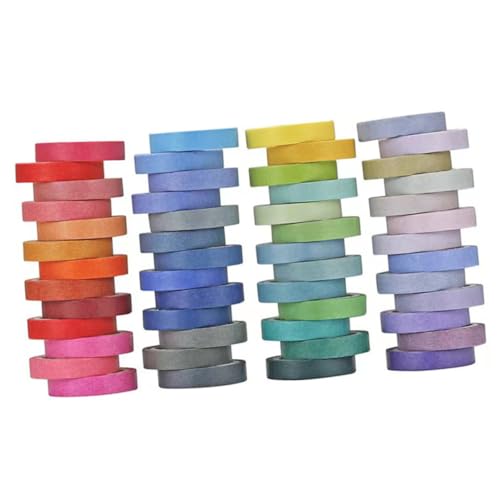 CORHAD 60 Rollen Dünnes Washi Tape Farben Dekoratives Klebeband für Scrapbooking Notizbuch Geschenkverpackung Selbstklebend Handreißbar Haftet Glatten Oberflächen ohne Kleberückstände CORHAD 60 Rollen Dünnes Washi Tape Farben Dekoratives Klebeband für Scrapbooking Notizbuch Geschenkverpackung Selbstklebend Handreißbar Haftet Glatten Oberflächen ohne Kleberückstände von CORHAD