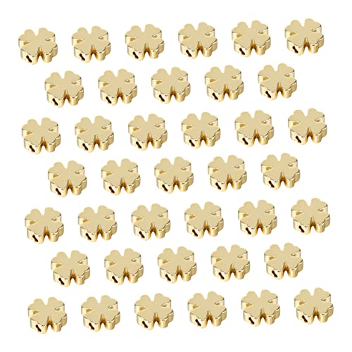 CORHAD 60stücke Goldene Spacer Perlen Für Diy Schmuck Metallperlen Für Armbänder Und Hochwertige Zwischenperlen Für Bastelprojekte Für Erwachsene CORHAD 60stücke Goldene Spacer Perlen Für Diy Schmuck Metallperlen Für Armbänder Und Hochwertige Zwischenperlen Für Bastelprojekte Für Erwachsene von CORHAD