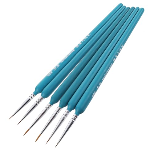 CORHAD 6St Detailpinsel acrylharz brush hair pinselhalter malerstaffelei painting zubehör Mikropinsel Künstler malen feiner Pinsel Professionelles Detail-Malset feine Detailfarbe Bambus CORHAD 6St Detailpinsel acrylharz brush hair pinselhalter malerstaffelei painting zubehör Mikropinsel Künstler malen feiner Pinsel Professionelles Detail-Malset feine Detailfarbe Bambus von CORHAD