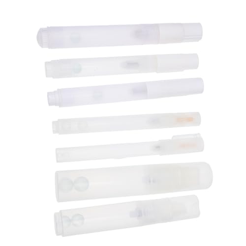 CORHAD 7 Stück Teiliges Weiße Leichte Tragbare Paint Pen Hüllen aus Kunststoff Wiederverwendbare Kompakte Stifthüllen mit Glasperlen für Graffiti DIY Schule Büro und Reisen CORHAD 7 Stück Teiliges Weiße Leichte Tragbare Paint Pen Hüllen aus Kunststoff Wiederverwendbare Kompakte Stifthüllen mit Glasperlen für Graffiti DIY Schule Büro und Reisen von CORHAD