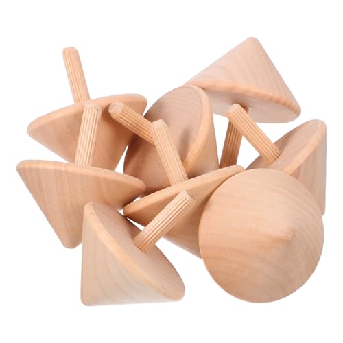 CORHAD 8 Stück Teiliges Holzkreisel Bastelset Unbemalte Gyroskop spielzeuge Tragbare DIY Tops für Schnelles Drehen Inspirierendes Lernspielzeug für Geburtstags Festtagsaktivitäten CORHAD 8 Stück Teiliges Holzkreisel Bastelset Unbemalte Gyroskop spielzeuge Tragbare DIY Tops für Schnelles Drehen Inspirierendes Lernspielzeug für Geburtstags Festtagsaktivitäten von CORHAD