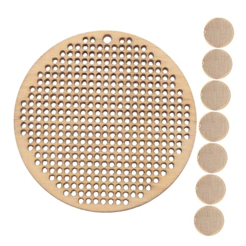 CORHAD 8 Stück Teiliges Runde Holzanhänger Natürliche Stabile Cross Stitch Rahmen für DIY Lesezeichen Anhänger und Handgemachte Dekorationen Vielseitig für Bastelbegeisterte CORHAD 8 Stück Teiliges Runde Holzanhänger Natürliche Stabile Cross Stitch Rahmen für DIY Lesezeichen Anhänger und Handgemachte Dekorationen Vielseitig für Bastelbegeisterte von CORHAD