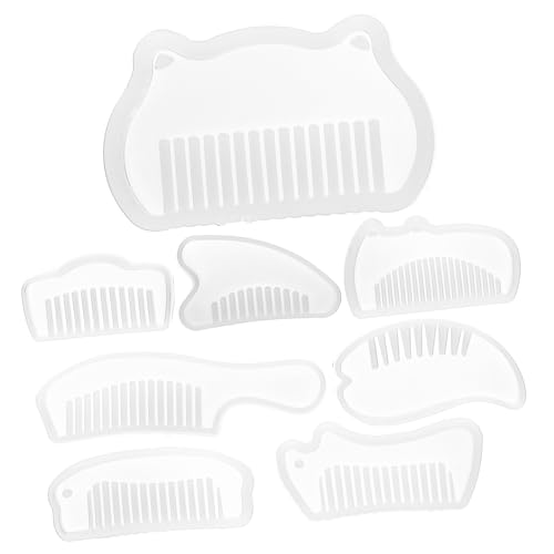 CORHAD 8 Stück Teiliges Silikon Gießform für Kämme DIY Epoxidharz Form Flexible Langlebige Silikonformen für Kreative Kammherstellung zu Hause Handwerksidee CORHAD 8 Stück Teiliges Silikon Gießform für Kämme DIY Epoxidharz Form Flexible Langlebige Silikonformen für Kreative Kammherstellung zu Hause Handwerksidee von CORHAD