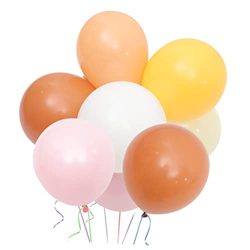 CORHAD 9 Sätze Latex Daisy Blumen Ballon Teilig Bunte Party Dekoration Langlebige Shower Luftballons DIY Blütenform Ballons für Garten Fest Fotoshooting von CORHAD