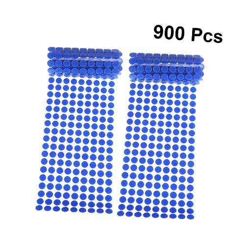 CORHAD 900 Stk. Selbstklebende Klettpunkte Rund Starkes Klettband Doppelseitig Polyester Nylon Für DIY Basteln Und Befestigung CORHAD 900 Stk. Selbstklebende Klettpunkte Rund Starkes Klettband Doppelseitig Polyester Nylon Für DIY Basteln Und Befestigung von CORHAD