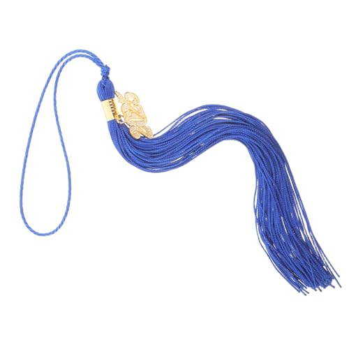 CORHAD Abschlusskappe Quaste Charm aus Strapazierfähigem Polyester Einfach zu Befestigen Vielseitig für Abschlussfeier und Party Unentbehrliches Accessoire zur Feier und Erinnerung von CORHAD