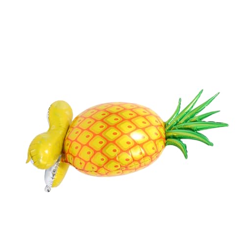 CORHAD Ananas Förmiger Folienballon Großes Design für Hawaii Partys Lebendige Farben und Hochwertige Aluminiumfolie für Sommerdekorationen und Kindergeburtstagsfeiern von CORHAD