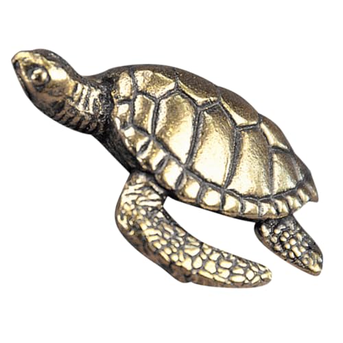 CORHAD Antike Kleine Bronze Bronze Schildkröten Anhänger Schildkröten Bastelkunst Dekorative Schildkröten Verzierung Meeresschildkröten Ornament Schreibtisch Schildkröten Dekoration von CORHAD
