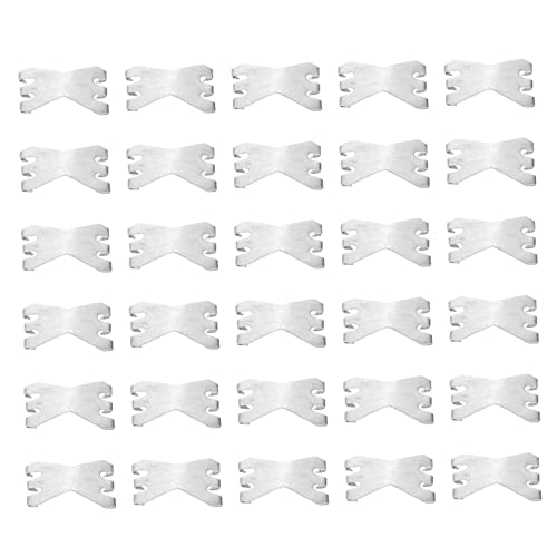 CORHAD 50stücke Bandage Fixierung Clips Metall Bandage Schnellverschluss Für Zuhause Aluminiumfixierung Für Elastische Und Kompressionsbandagen CORHAD 50stücke Bandage Fixierung Clips Metall Bandage Schnellverschluss Für Zuhause Aluminiumfixierung Für Elastische Und Kompressionsbandagen von CORHAD