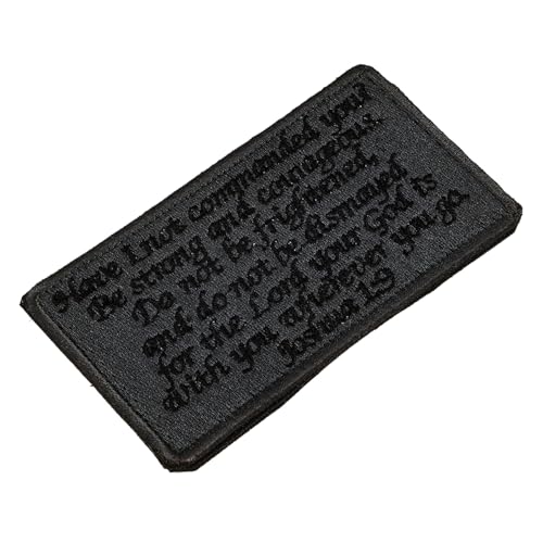CORHAD Bibel Zitate Aufnäher Patch zum Aufnähen DIY Kleidung Reparieren Patch Dekorativ für Jacken Hemden Rucksäcke Hautfreundlich Langlebig CORHAD Bibel Zitate Aufnäher Patch zum Aufnähen DIY Kleidung Reparieren Patch Dekorativ für Jacken Hemden Rucksäcke Hautfreundlich Langlebig von CORHAD