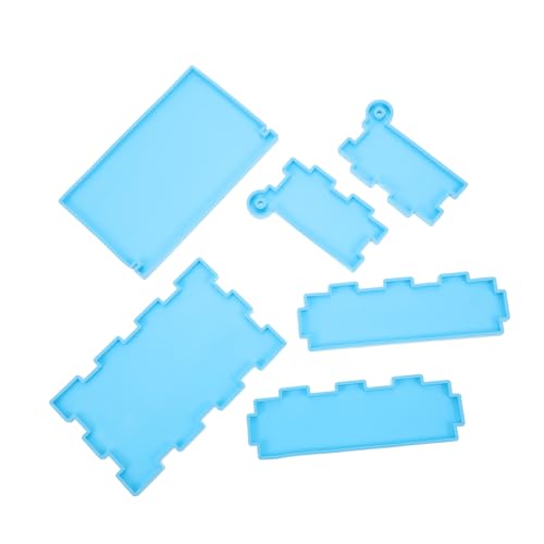 CORHAD DIY Silikonform für Domino Aufbewahrungsbox Rutschfest Ungiftig Einfache Reinigung Große Epoxidharz Gießform für Individuelle Schmuck und Bastelprojekte Vielseitig Einsetzbar von CORHAD