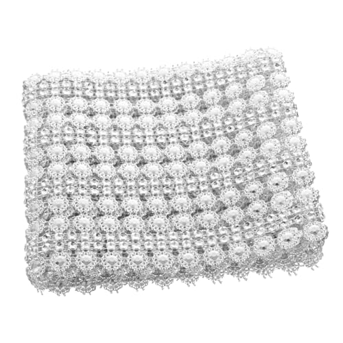 CORHAD Dekorativer Strassbesatz Blumenform Diamant Mesh zum Zuschneiden für Kleidung Kostüme DIY Schmuckverzierung Sicher Langlebig Individuelle Gestaltung von CORHAD