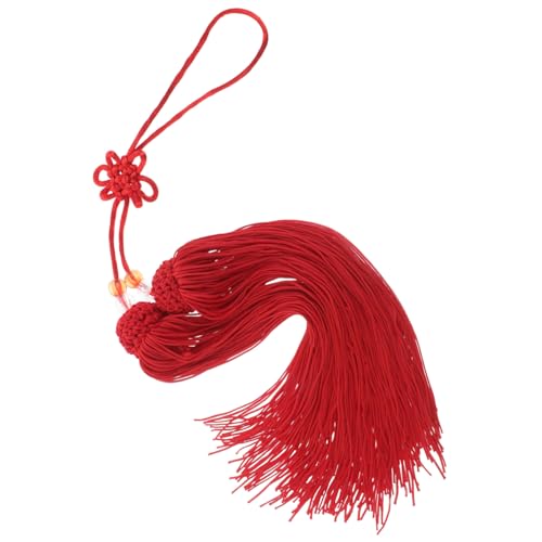 CORHAD Eisseide Schwertquaste Chinesischer Knoten Dekorativ Vielseitig Für Kampfsport Tanz Bühne Traditionell Elegant Zubehör von CORHAD