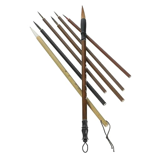 CORHAD Elegante Füllfederhalter-kollektion 7-teiliges Kalligraphie-pinsel-set Malpinsel Traditionelle Chinesische Kunstwerkzeuge CORHAD Elegante Füllfederhalter-kollektion 7-teiliges Kalligraphie-pinsel-set Malpinsel Traditionelle Chinesische Kunstwerkzeuge von CORHAD