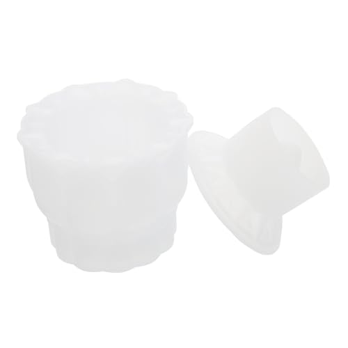 CORHAD Epoxidharz Aufbewahrungsbox Silikonform mit Deckel Langlebige DIY Schmuckbehälter Form Glatte Oberfläche Leicht und Kompakt für Kristallharz und Dekorationen von CORHAD