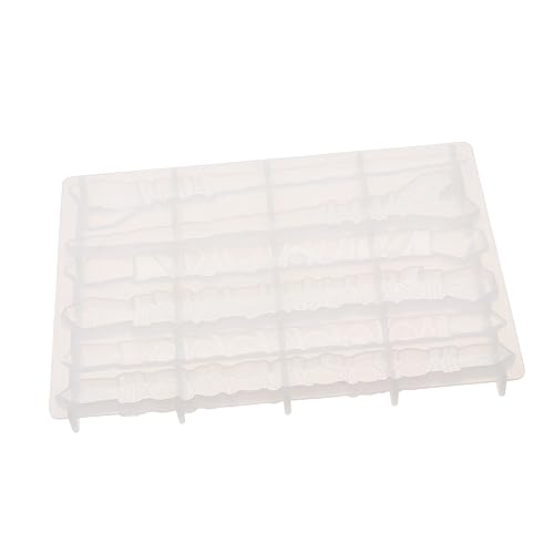 CORHAD Epoxidharz Haarnadelform Silikonform für DIY Haarspangen Flexible und Transparente Gießform für Haarschmuckstücke für Bastelprojekte von CORHAD