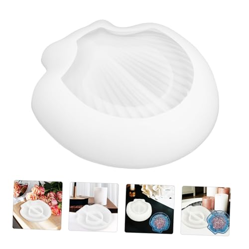 CORHAD Epoxidharz Silikonform Meerjungfrau Muschel DIY Aufbewahrungs Dekotablett Flexible Gießform für Resin Kunsthandwerk Glatte Oberfläche Leicht zu Reinigen für Individuelle Schmuck von CORHAD