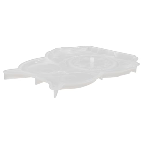 CORHAD Eulenuhr Silikonform DIY Gießform für Dekorative Wandornamente Langlebige Epoxid Silikonform Einfach zu Entformen für Bastelprojekte für Verschiedene von CORHAD
