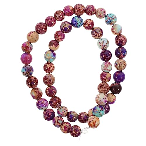 CORHAD Frauen Armband mit Imperial Perlen Runde Lose Perlen für DIY Schmuckherstellung Handgelenkschmuck für Kreative Bastelprojekte von CORHAD