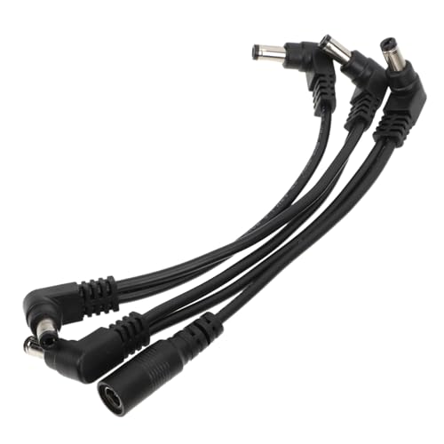 CORHAD Gitarren Effektgerät Stromkabel Ausgang Langlebiges Flexibles Netzteilkabel für Pedale Einfache Installation Praktisches Zubehör für Gitarrenspiel und Bühnenauftritte CORHAD Gitarren Effektgerät Stromkabel Ausgang Langlebiges Flexibles Netzteilkabel für Pedale Einfache Installation Praktisches Zubehör für Gitarrenspiel und Bühnenauftritte von CORHAD
