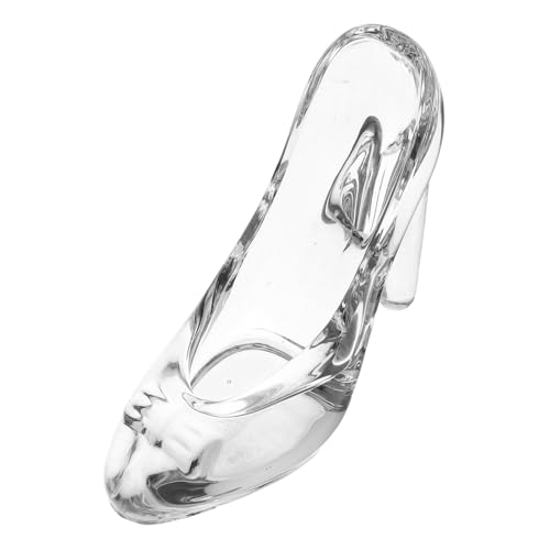 CORHAD Glas-high-Heel-Schuh-Ornament: Transparentes Dekoratives Schuhmodell Für Zeremonien, Hochzeiten, Geburtstage, Partys, Tischdekoration CORHAD Glas-high-Heel-Schuh-Ornament: Transparentes Dekoratives Schuhmodell Für Zeremonien, Hochzeiten, Geburtstage, Partys, Tischdekoration von CORHAD