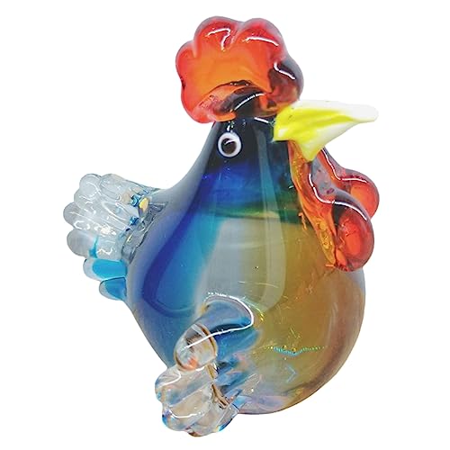 CORHAD Glasornament Heim-Layout Basteldekor Huhn Hahn Für Den Wohnraum von CORHAD