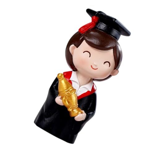 CORHAD Graduation Cake Decoration Doktor Puppe Tortendeko Resin Abschlussfeier Party Zubehör für Studenten und Thema Partys von CORHAD