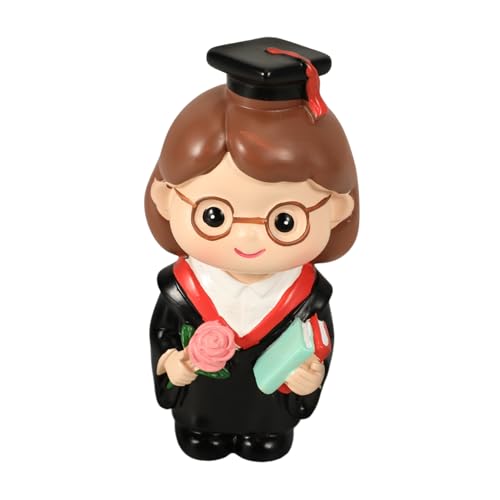 CORHAD Graduation Cake Topper Resin Figurine Süße Doktorin Abschluss Tortendeko Stabile Kuchenaufsatz Dekoration für Graduation Party und Dessert CORHAD Graduation Cake Topper Resin Figurine Süße Doktorin Abschluss Tortendeko Stabile Kuchenaufsatz Dekoration für Graduation Party und Dessert von CORHAD
