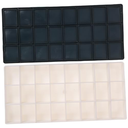 CORHAD Große Kunststoff Mischpalette mit Deckel Tiefe Fächer für Aquarellfarben Acryl und Öl Luftdicht Verschließbare Farbkastenbox und Feuchtigkeitserhaltend für Künstler und Maler CORHAD Große Kunststoff Mischpalette mit Deckel Tiefe Fächer für Aquarellfarben Acryl und Öl Luftdicht Verschließbare Farbkastenbox und Feuchtigkeitserhaltend für Künstler und Maler von CORHAD