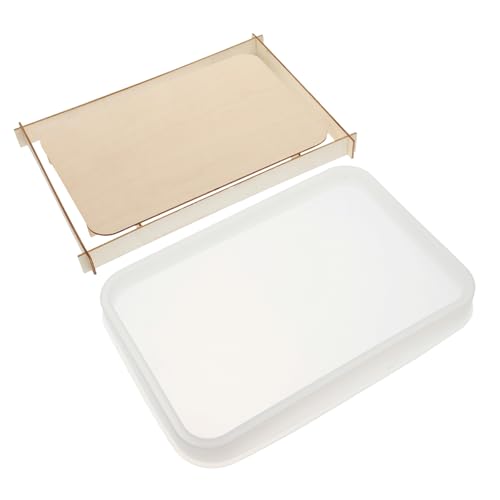CORHAD Große Silikonform für DIY Tablett Premium Gießform für Epoxidharz Originelles Aufbewahrungsfach Bastelset Geeignet für Praktische Dekoration und Geschenkideen von CORHAD