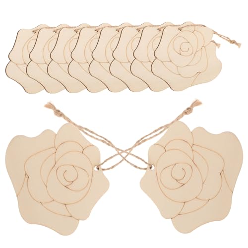 CORHAD Holzblumen Bastelset Teilig Blank Flower Cutouts aus Glattem Holz DIY Handwerksmaterial für Erwachsene zum Bemalen Bekleben und Kreativen Gestalten CORHAD Holzblumen Bastelset Teilig Blank Flower Cutouts aus Glattem Holz DIY Handwerksmaterial für Erwachsene zum Bemalen Bekleben und Kreativen Gestalten von CORHAD