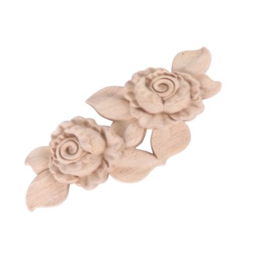 CORHAD Holzblumen Türverzierung Geschnitzt Langlebige Holzscheiben für Kreative Holzarbeiten Vintage Holzornamente DIY Einzigartige Blumenapplikationen für Möbel und Türen CORHAD Holzblumen Türverzierung Geschnitzt Langlebige Holzscheiben für Kreative Holzarbeiten Vintage Holzornamente DIY Einzigartige Blumenapplikationen für Möbel und Türen von CORHAD