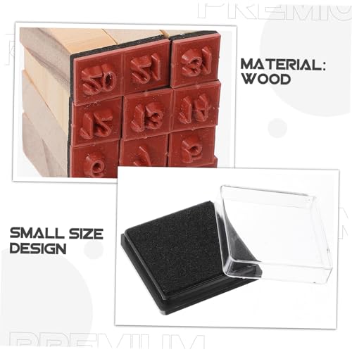 CORHAD Holzstempel Wochenzahlen Monatsbuchstaben DIY Scrapbooking Stempel für Tagebuch Karten Basteln Leicht Tragbar Kreativ CORHAD Holzstempel Wochenzahlen Monatsbuchstaben DIY Scrapbooking Stempel für Tagebuch Karten Basteln Leicht Tragbar Kreativ von CORHAD