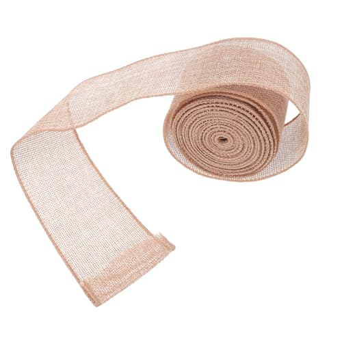 CORHAD Juteband mit Draht Natur burlapband für Geschenkverpackung Rustikale DIY hochzeitsdeko Kränze Schleifen Natürliche Bastelbänder Robust und Reißfest CORHAD Juteband mit Draht Natur burlapband für Geschenkverpackung Rustikale DIY hochzeitsdeko Kränze Schleifen Natürliche Bastelbänder Robust und Reißfest von CORHAD